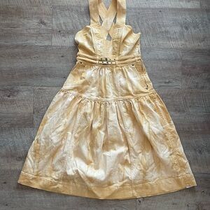 Ulla Johnson Wheat Tie Dye Dress